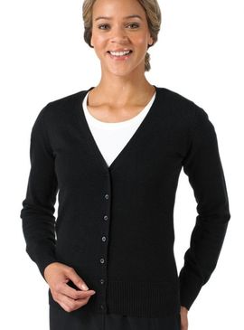 Russell Collection Ladies V-Neck Cardigan