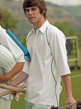 Finden Hales Piped Cool Plus Cricket Shirt