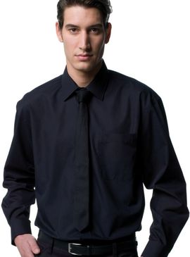 Russell Collection Polycotton Long Sleeve Shirt