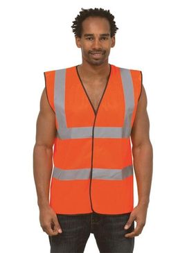 Uneek Sleeveless Safety Waistcoat