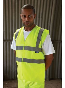 Yoko Hi Vis Open Mesh Vest 