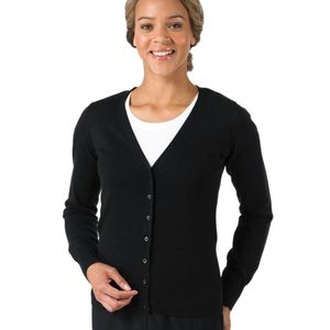 Russell Collection Ladies V-Neck Cardigan