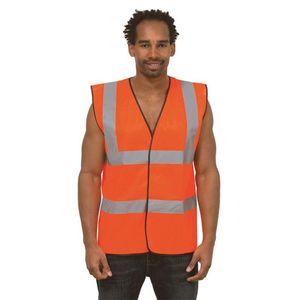 Uneek Sleeveless Safety Waistcoat