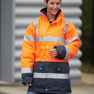 Yoko Hi-Vis Two Tone Jacket