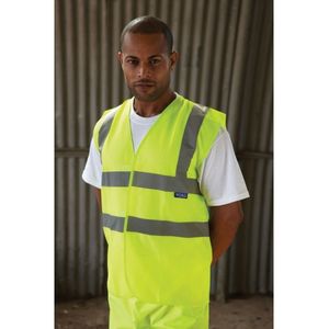 Yoko Hi Vis Open Mesh Vest 